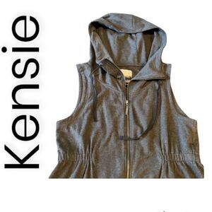 Heather Gray Sleeveless Jacket